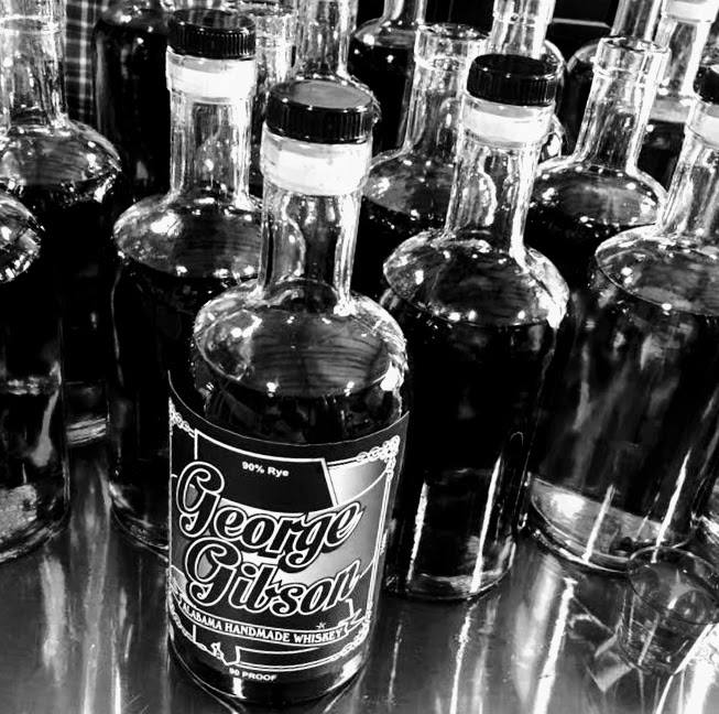 Gibson distilling Rye Whiskey Photo Black and white Gibson Rye Photo